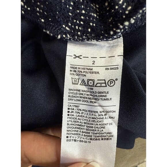 Banana Republic Textured Knit Dress Size 2 - Picture 7 of 8